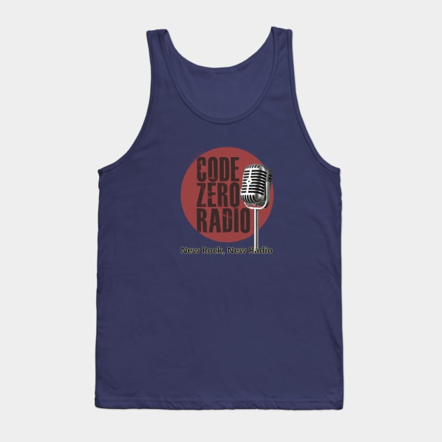 Code Zero Radio Microphone Tank Top by Code Zero Radio